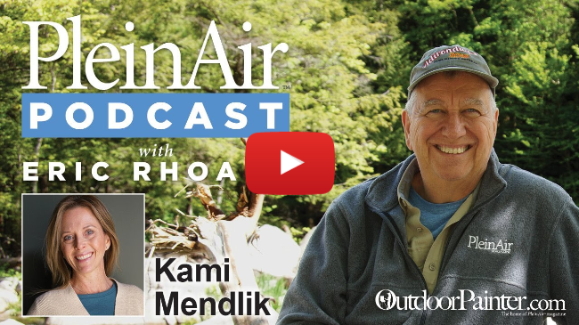 Plein Air Podcast 229: Kami Mendlik on Painting, Teaching, and More