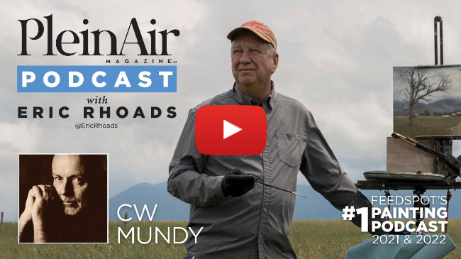 Plein Air Podcast 230: CW Mundy (Part 1) on Impressionism + Pop Art, and more