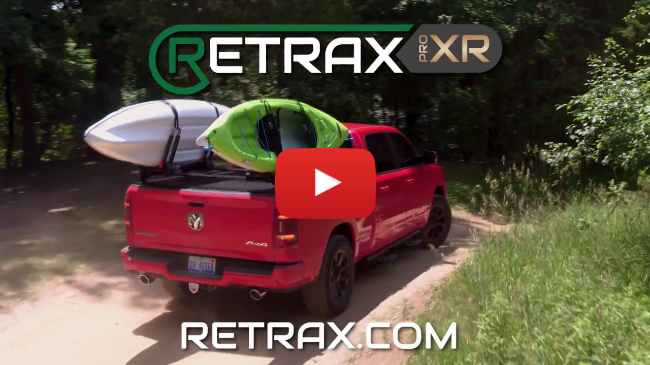 RetraxPRO XR Matte Aluminum Retractable Truck Bed Cover with Integrated Rack System - Quick Overview