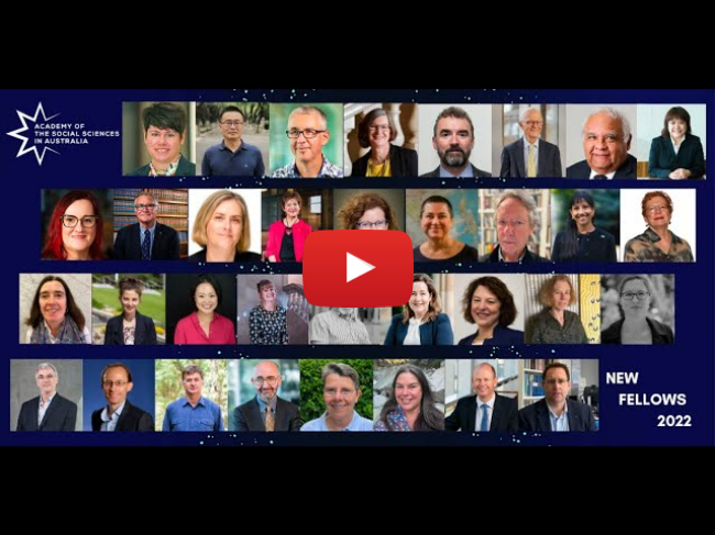 New Fellows of the Academy of the Social Sciences in Australia 2022