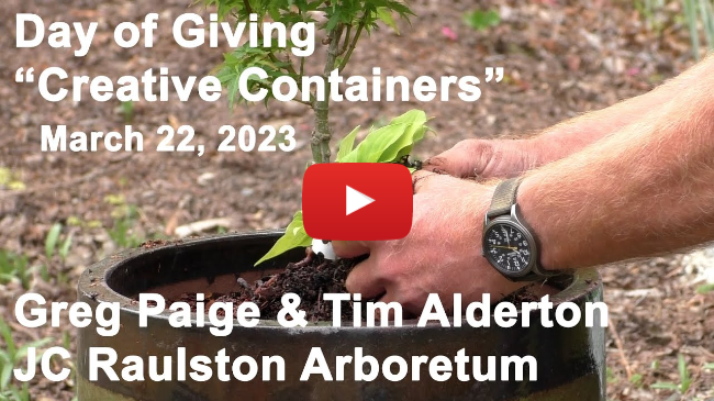 Day of Giving - "Creative Containers"