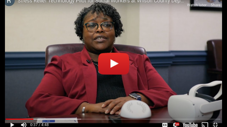 Stress Relief Technology Pilot for Social Workers at Wilson County Department of Social Services