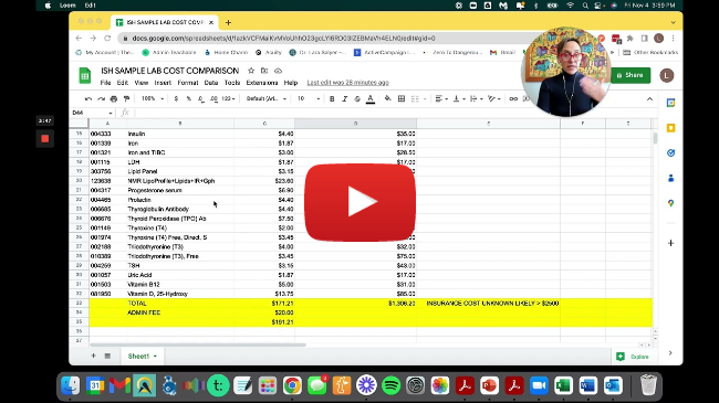 Lab Cost Deconstructed at ISH