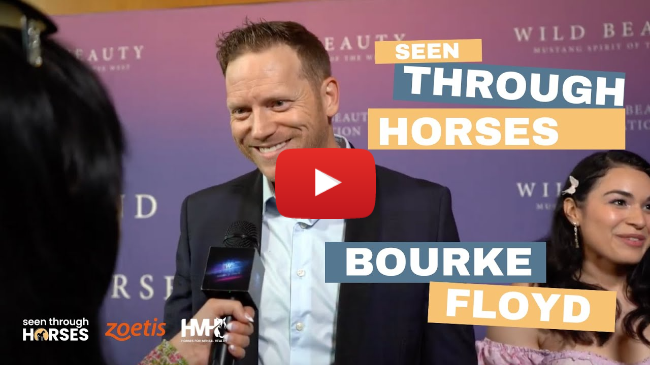 Bourke Floyd Lends His Voice to The Seen Through Horses Campaign From the Red Carpet