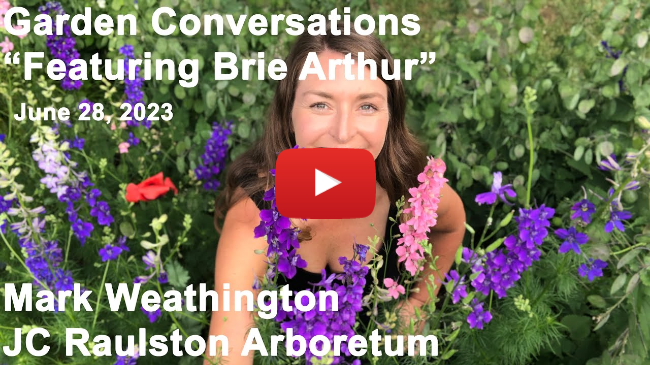 Garden Conversations - "Featuring Brie Arthur"