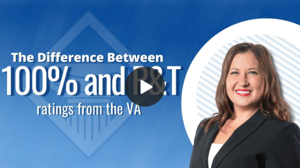 What is the Difference Between 100% Permanent & Total Disability Ratings for Veterans from the VA.