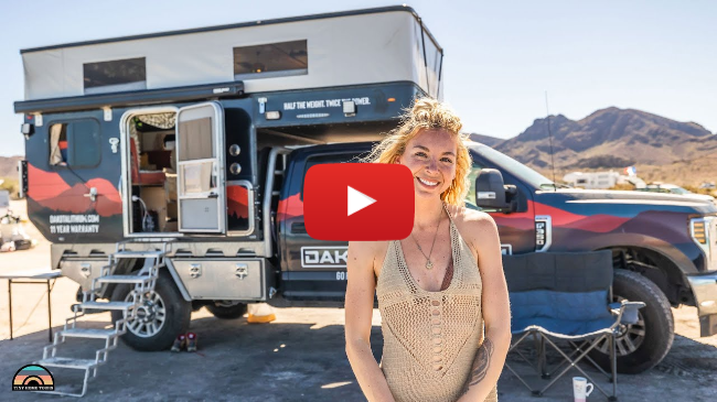 Solo Female - Former Navy Corpsman in 4x4 Truck Camper