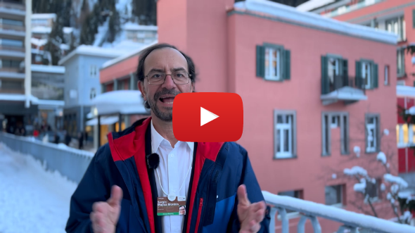 Sergio Mujica at WEF's Annual Meeting in Davos Sergio Mujica at WEF's Annual Meeting in Davos