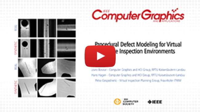 Procedural Defect Modeling for Virtual Surface Inspection Environments