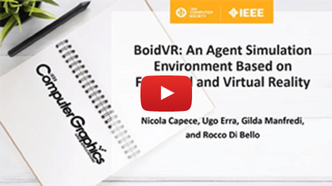 BoidVR: An Agent Simulation Environment Based on Freehand and Virtual Reality