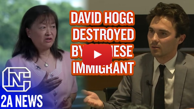 David Hogg Gets Destroyed By Chinese Immigrant On Gun Control