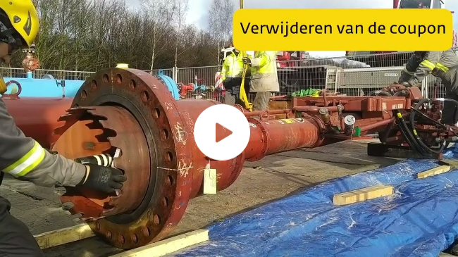 HyTap – werken aan gasvoerende waterstofleiding