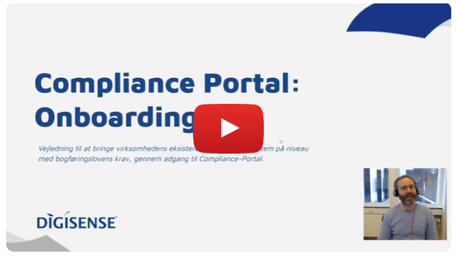 Onboarding på Compliance Portalen - Step 2 Onboarding på Compliance Portalen - Step 2