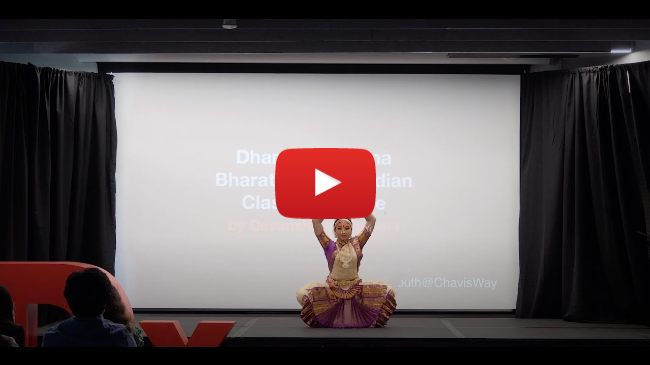 Bharatanatyam Indian classical Dance | Devanshree Jampala | TEDxYouth@ChavisWay