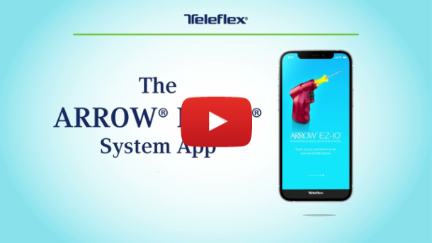 Arrow EZ-IO System Mobile App from Teleflex