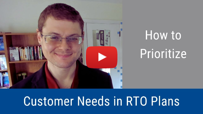 #244: How to Prioritize Customer Needs in RTO Plans