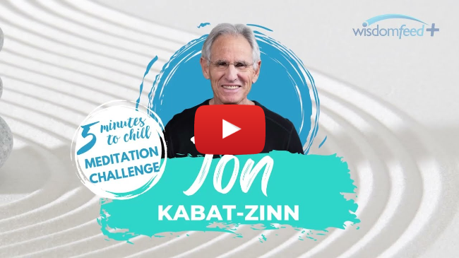 Falling Awake A Meditation Preview with Jon Kabat-Zinn 5 Minutes To Chill Meditation Challenge