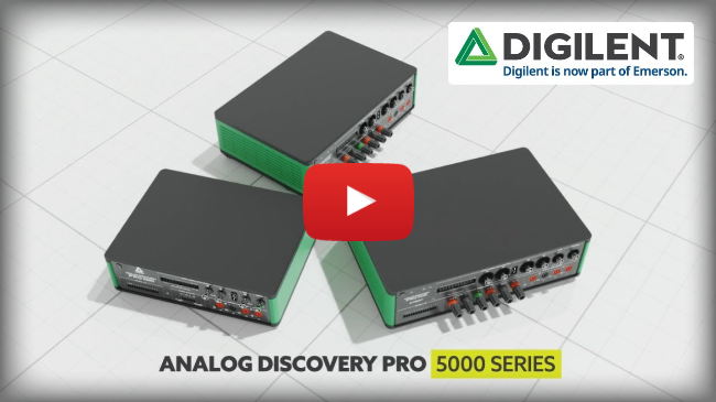 Introducing the Analog Discovery Pro 5470 & 5490 - Up to 4 Channels, 500 MHz bandwidth, and 2 GS/s