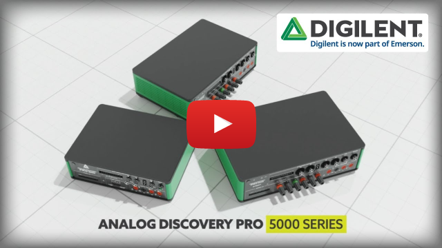 Introducing the Analog Discovery Pro 5470 & 5490 - Up to 4 Channels, 500 MHz bandwidth, and 2 GS/s