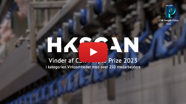 HKScan vinder CSR People Prize 2023 i kategorien Virksomheder med over 250 ansatte.