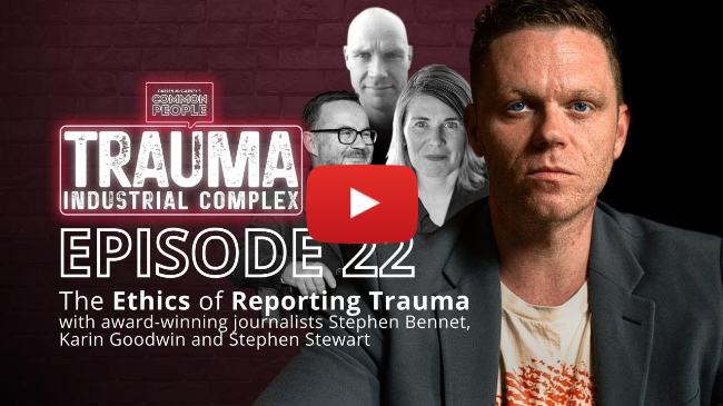 Navigating Trauma and Storytelling with Stephen Bennet, Karin Goodwin, and Stephen Stewart