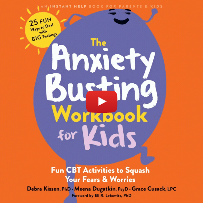 📘 Overcome Fear with Fun: Dr. Debra Kissen Introduces the Anxiety Busting Workbook for Kids! 😌👦👧
