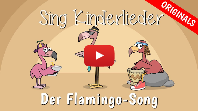 🦩 Der Flamingo-Song - Kinderlieder zum Mitsingen | JiMi FLuPP | Sing Kinderlieder