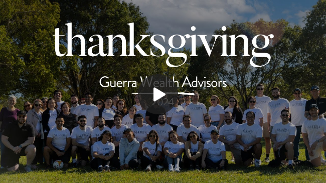 Guerra Wealth Advisors Thanksgiving Potluck 2024