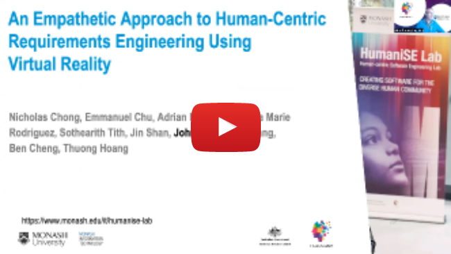 An Empathetic Approach to Human-Centric Requirements Engineering Using Virtual Reality