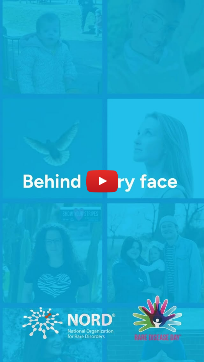 Clickable Instagram video promoting the NORD Faces of Rare