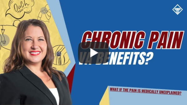 How Does the VA Rate Chronic Pain?