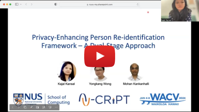 Privacy-Enhancing Person
Re-identification Framework – A Dual-Stage Approach