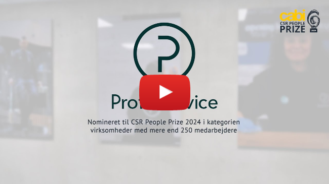 ProfilService er vinder af CSR People Prize 2024 ProfilService er vinder af CSR People Prize 2024