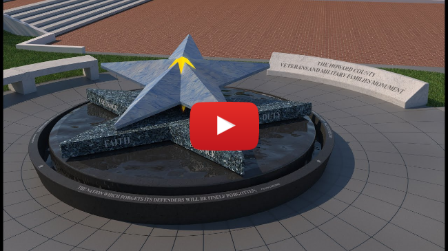 Howard County Veterans and Military Families Monument