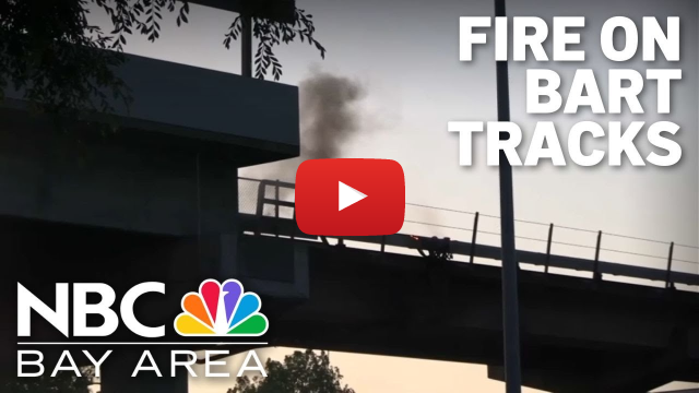 Fire at BART's San Leandro station halts service for hours Fire at BART's San Leandro station halts service for hours