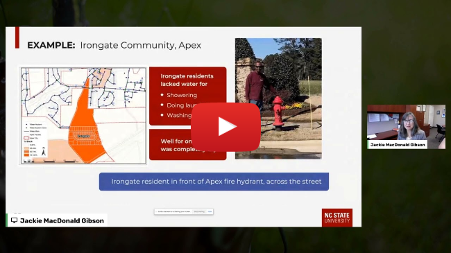 1.1 - Jacqueline MacDonald Gibson - Supporting Private Wells in Environmental Justice Communities