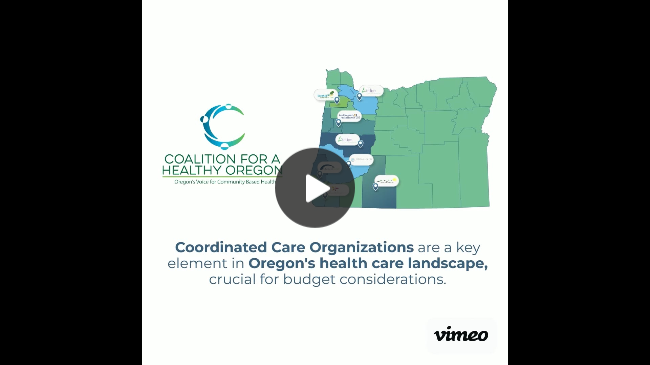 CCOs Save Money CCOs Save Money