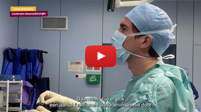 We stellen graag aan je voor... dr. Jarne Schepens, neurochirurg