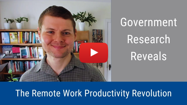 #345: Government Research Reveals the Remote Work Productivity Revolution