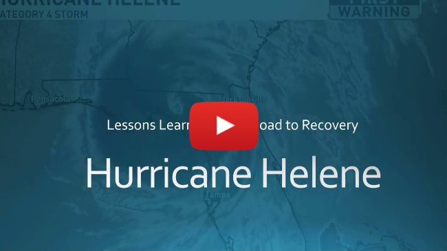 1.1 - Wilson Mize - Hurricane Helene: Lessons Learned & the Road to Recovery 1.1 - Wilson Mize - Hurricane Helene: Lessons Learned & the Road to Recovery