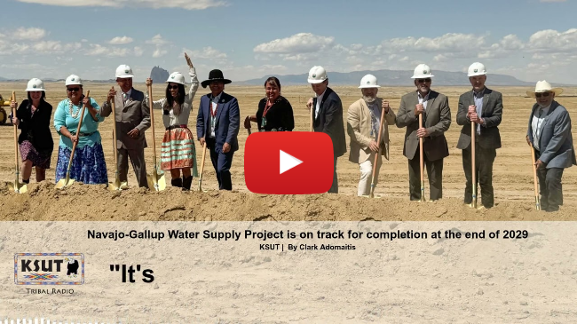 Navajo-Gallup Water Supply Project is on track for completion at the end of 2029 Navajo-Gallup Water Supply Project is on track for completion at the end of 2029