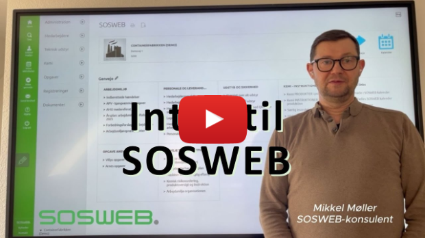 Intro til SOSWEB og funktionerne