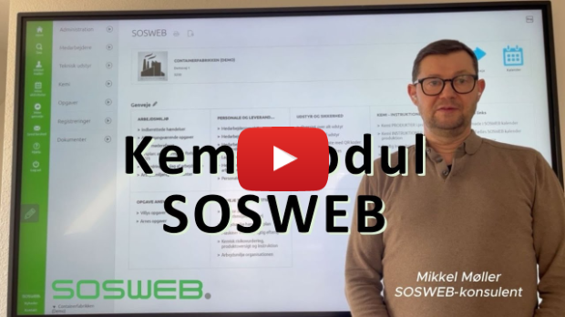 Kemimodul i SOSWEB