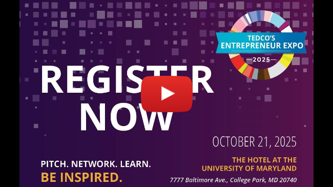 Register Now: TEDCO 2025 Entrepreneur Expo