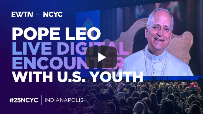 Full Pope Leo XIV's LIVE Digital Encounter with U.S. Youth | NCYC | November 21, 2025