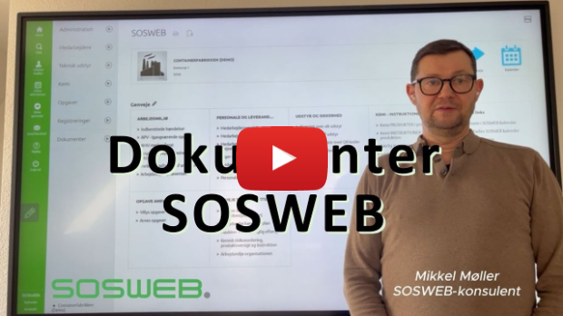 Dokumenter i SOSWEB