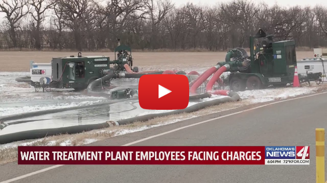 Water treatment plant employees facing charges