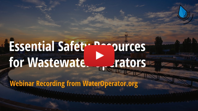 Essential Safety Resources for Wastewater Operators