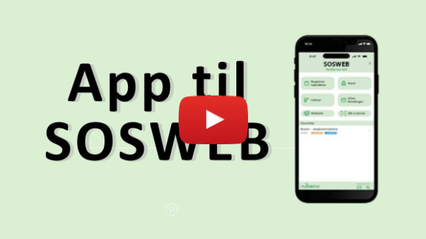 Sosweb app fra Avidenz - Digitalt arbejdsmiljø
