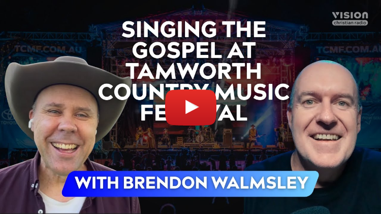Brendon Walmsley Live from Tamworth Country Music Festival | Gospel, Music & Stories of Hope